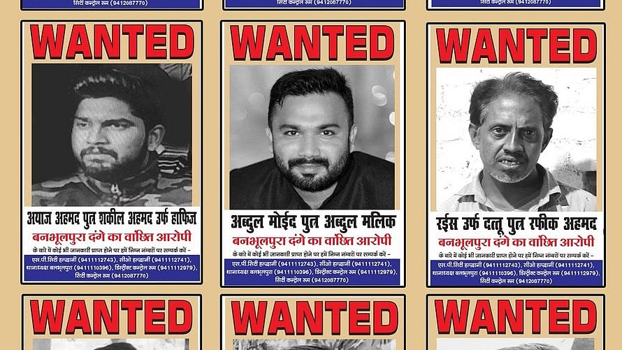Haldwani violence: Uttarakhand police release photos of 9 ‘wanted’ rioters