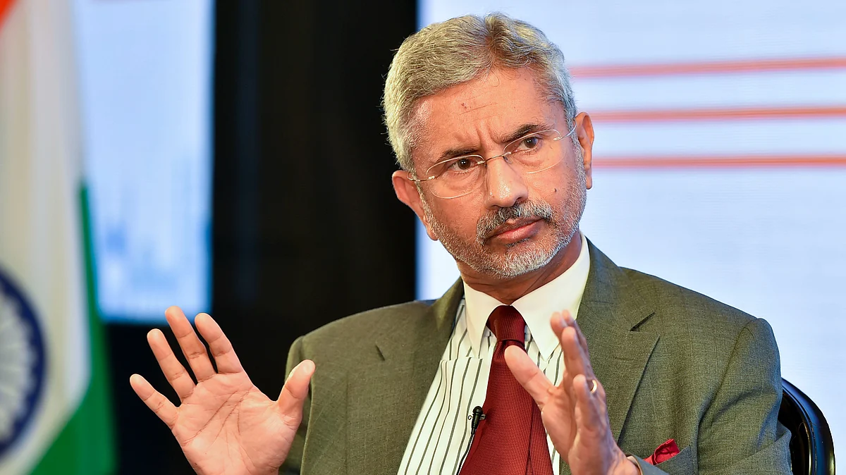 He condemned terrorism and hostage-taking and reiterated India's long-standing support for a two-state solution (photo: PTI)
