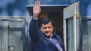 Supreme Court was hearing Sanjay Singh's plea challenging his arrest and remand in the money laundering case (photo: PTI)