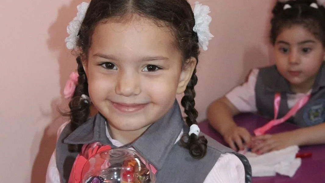 No more sweets, no more school; 6-year-old Hind Rajab will not be coming home again (photo courtesy @PalestineRCS/X)