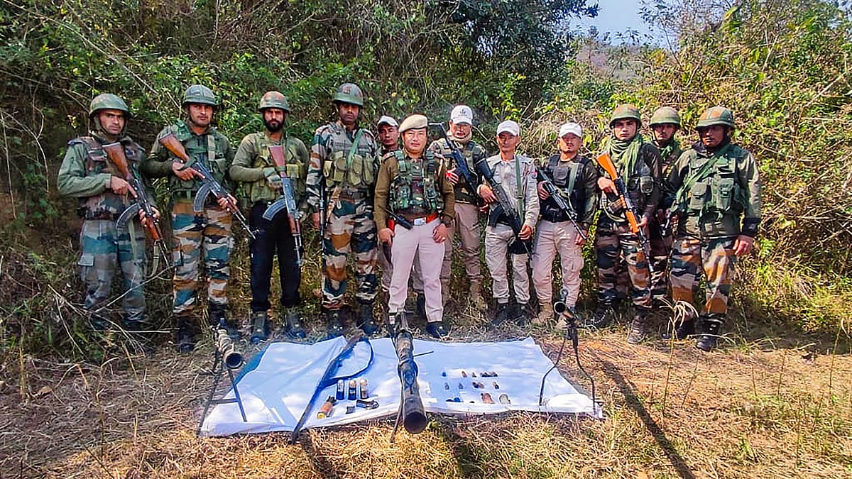 Manipur Police commandos lay down arms in protest against ASP abduction