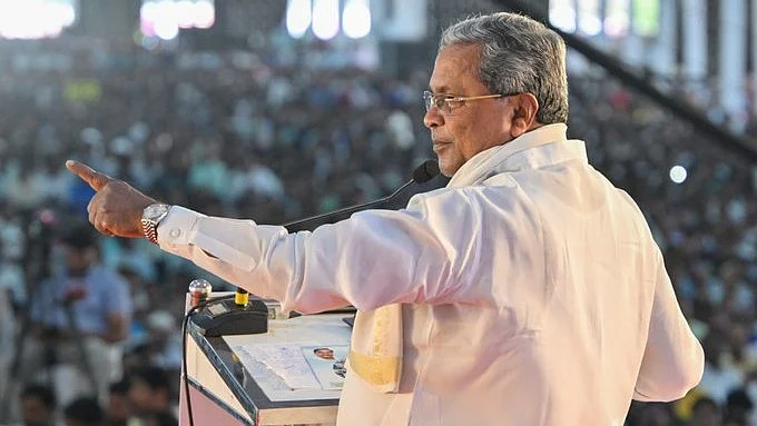 Karnataka chief minister Siddaramaiah (photo: @siddaramaiah/X)