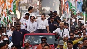 Congress leader Rahul Gandhi during the Bharat Jodo Nyay Yatra in Sundargarh (photo: IANS)