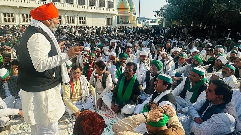 A Bhartiya Kisan Union rally (photo: Chaudhary Rakesh Tikait/Facebook)