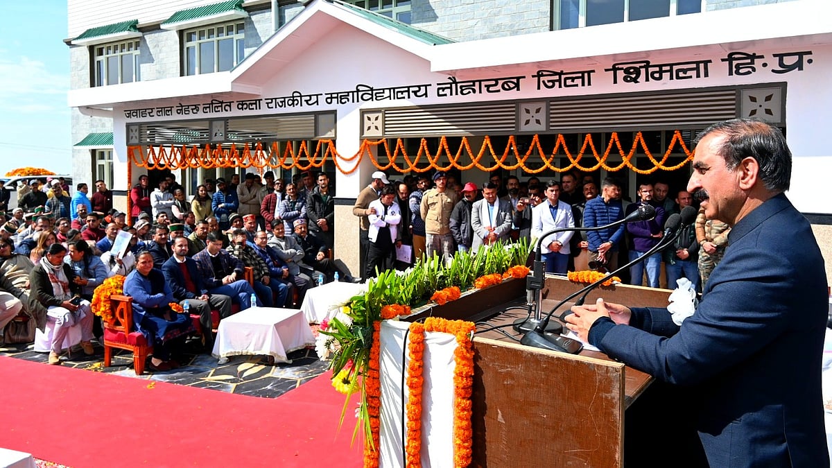 Himachal Pradesh CM Sukhvinder Singh Sukhu (photo: @SukhuSukhvinder/X)