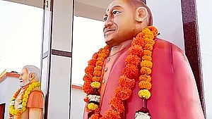 Gujarat man served notice for rooftop temple with Modi, Yogi statues