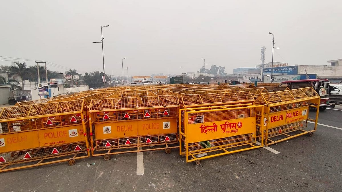 Delhi Chalo: Farmers to squat on rail tracks in Punjab, multiple barricades on Delhi borders