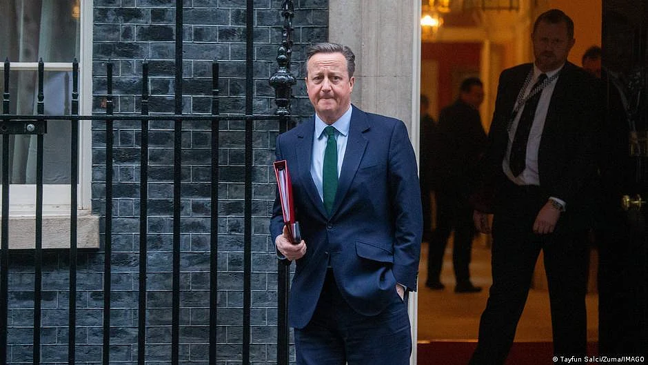 David Cameron said the Houthi rebels were 'destabilising the region' (photo: DW)