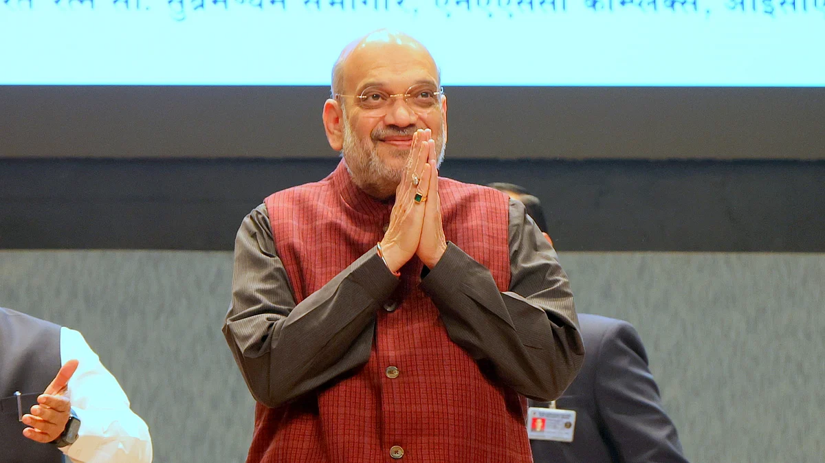 On 28 April, Delhi Police filed a case related to the alleged doctored videos after a complaint by MHA (photo: @AmitShah/X)