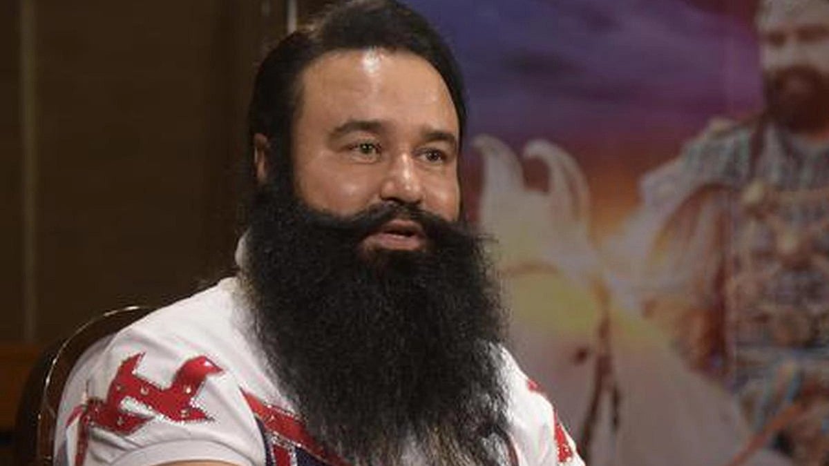 Dera Sacha Sauda chief Gurmeet Ram Rahim Singh (photo: National Herald archives)