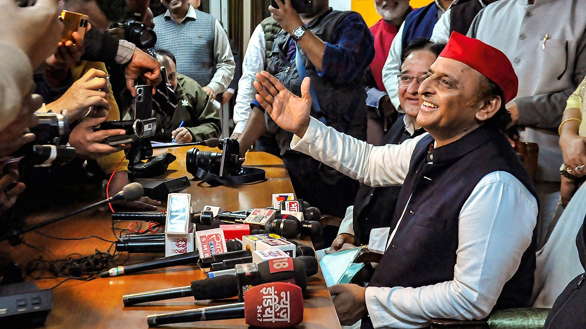 Akhilesh Yadav (pictured)  will join the yatra in Agra at 2 pm on 25 February, said SP National Secretary  (photo: PTI)