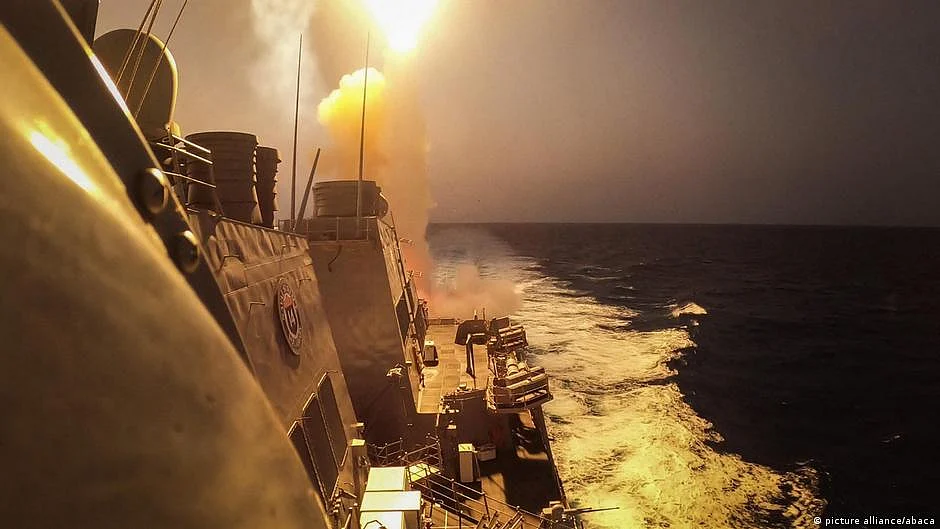A ship under attack in the Red Sea (Representational image: DW)