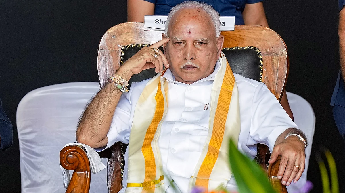 Former Karnataka CM B.S. Yediyurappa (photo: PTI)