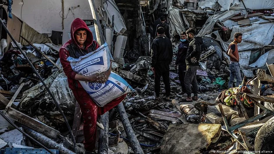 The UN has warned that hundreds of thousands of people are facing famine in Gaza (photo: DW)