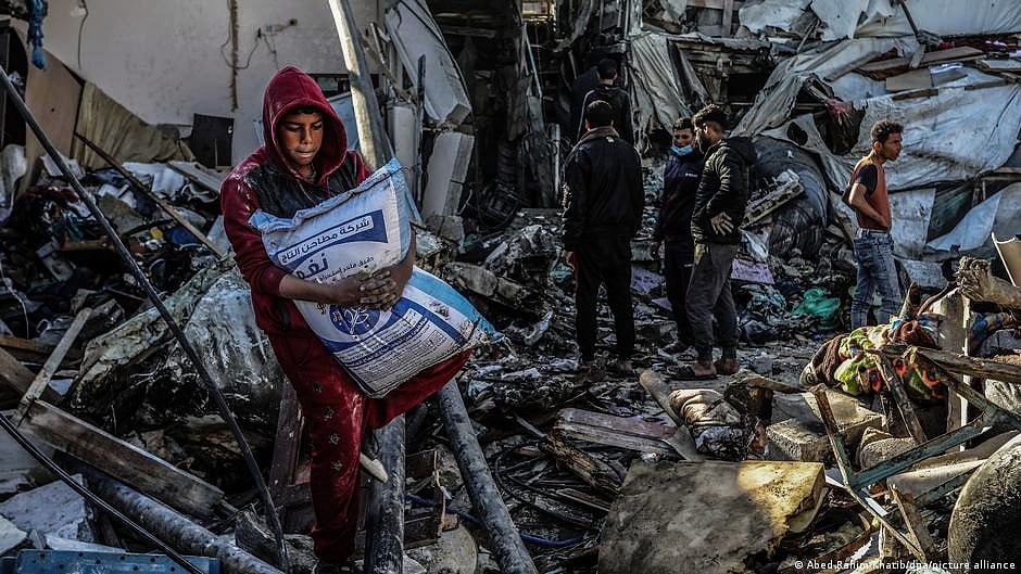 The UN has warned that hundreds of thousands of people are facing famine in Gaza (photo: DW)
