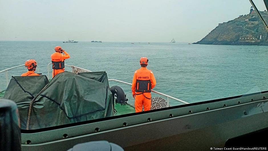 File photo of the Taiwan Strait 