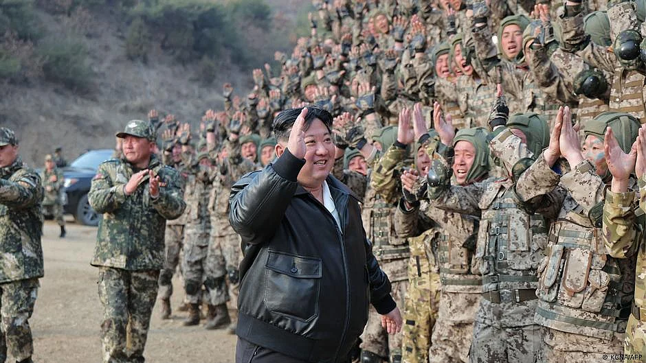 North Korean leader Kim Jong Un vowed in January to rewrite the constitution to eliminate the country's long-standing goal of seeking peaceful unification of the Korean Peninsula. (photo: DW)