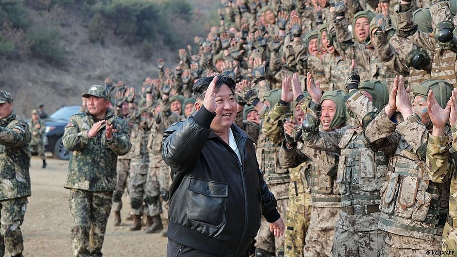 North Korean leader Kim Jong Un vowed in January to rewrite the constitution to eliminate the country's long-standing goal of seeking peaceful unification of the Korean Peninsula. (photo: DW)