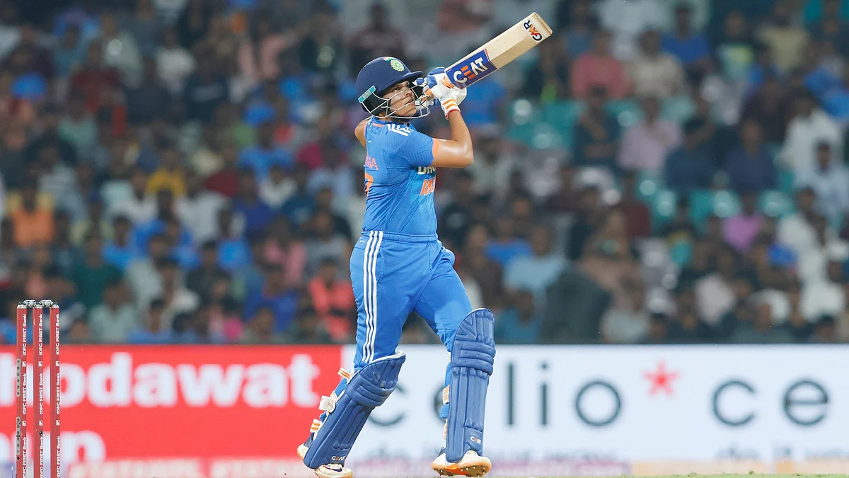 "We will aim to play well and women feel inspired by us and excel in their respective fields,’’ says Shafali Verma (photo: @BCCIWomen/X)
