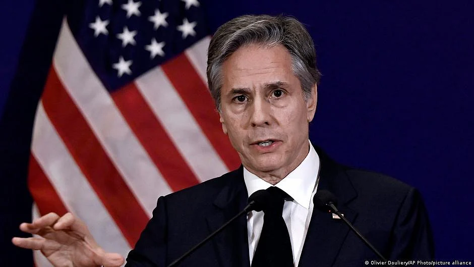 File photo of US Secretary of State Antony Blinken