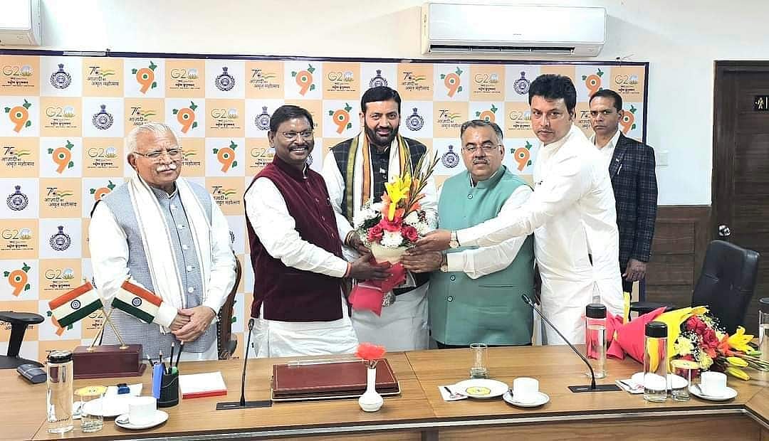 Haryana CM Nayab Singh Saini moves confidence motion in Assembly