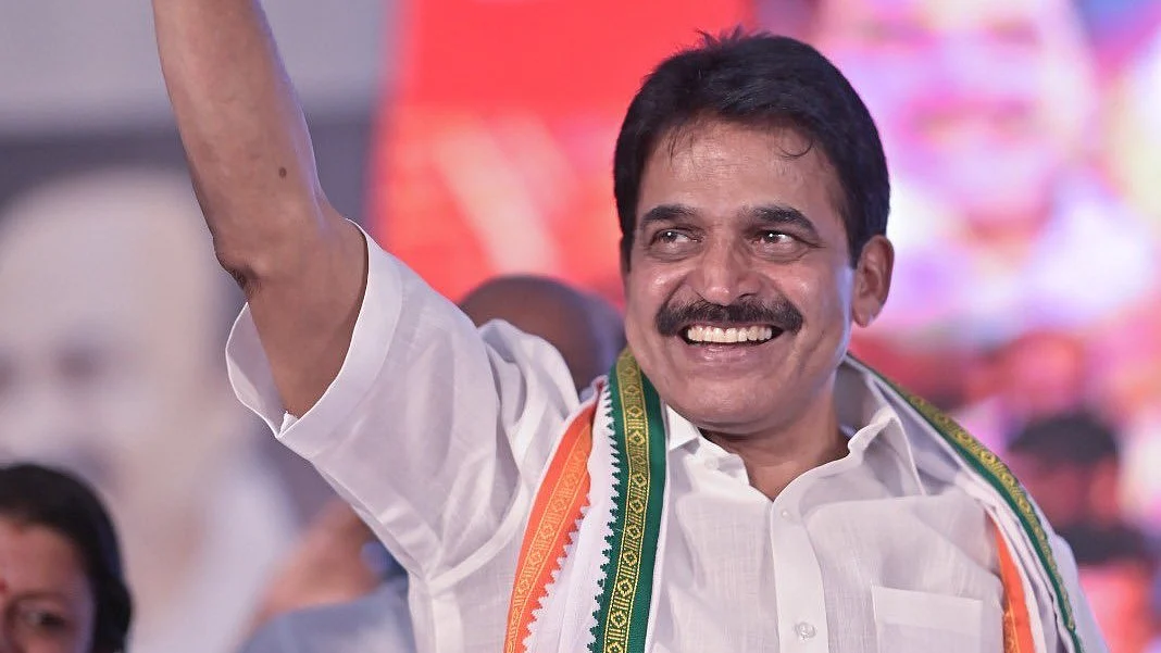 Congress general secretary (organisation) K.C. Venugopal announces the second list of Congress candidates for the 2024 general elections (photo courtesy @kcvenugopalmp/X)