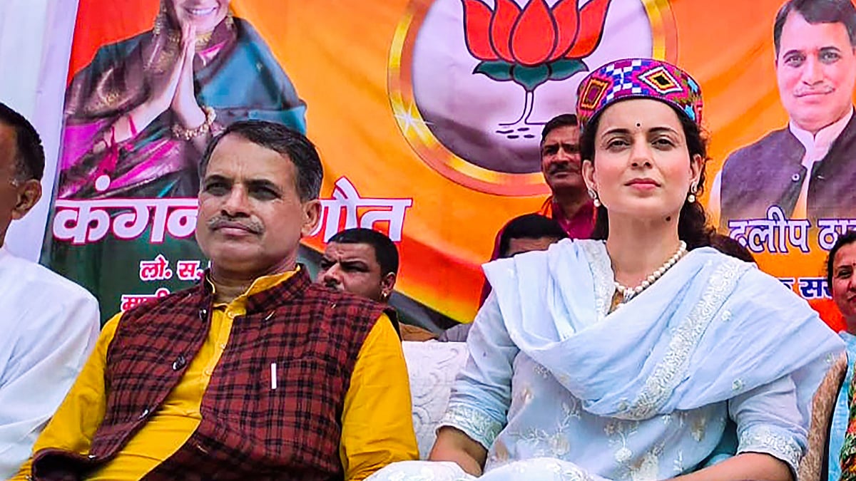 Kangana puts on her Himachal cap (photo: PTI)