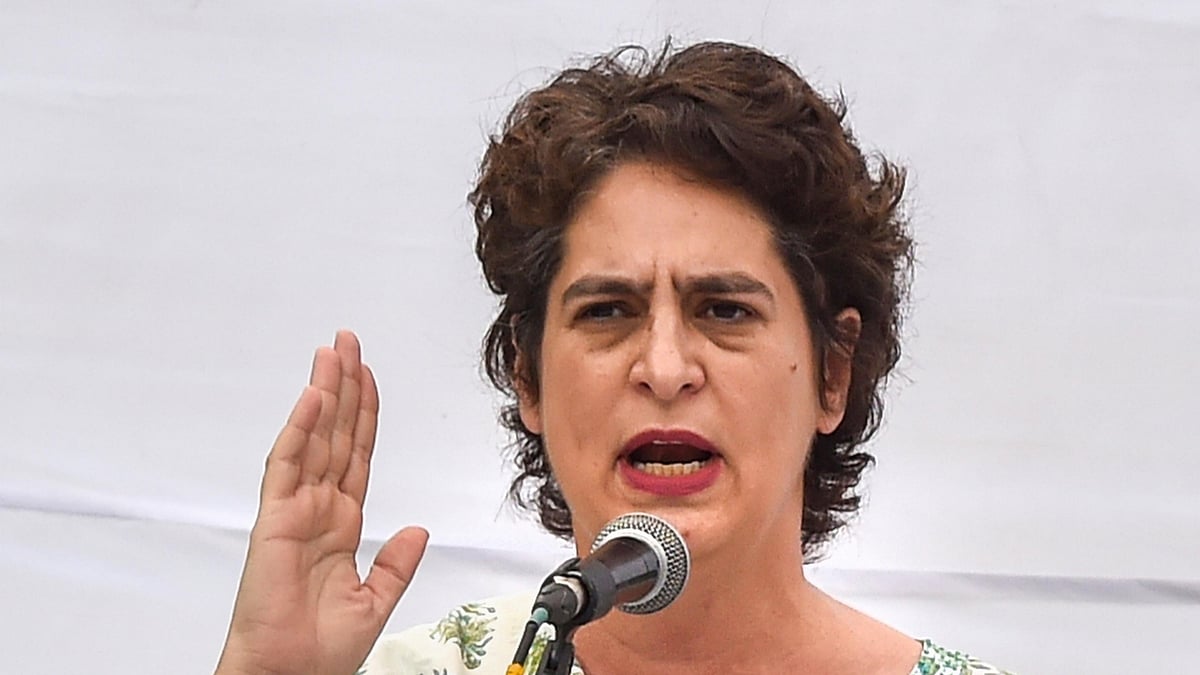 "Congress Party has a concrete plan to provide employment to the youth,"  says Priyanka (photo: PTI)