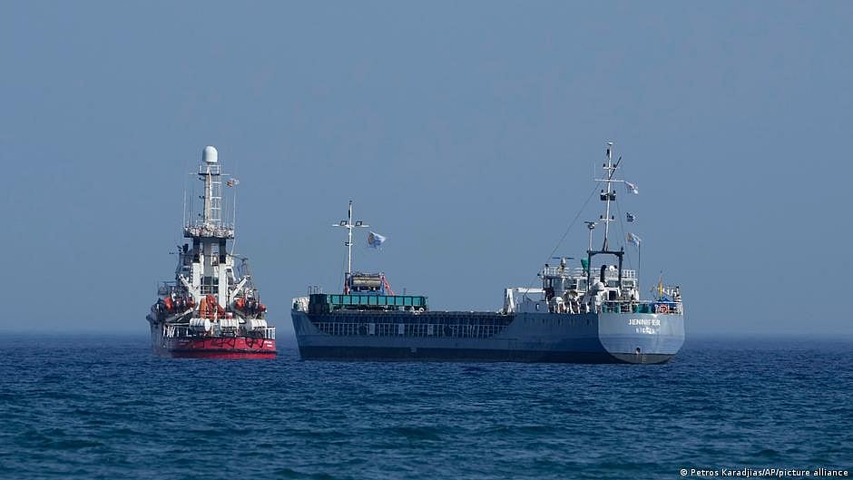 Three ships carrying Gaza aid set sail from Cyprus (NH file photo)