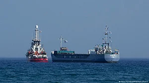 Israel again intercepts Gaza-bound ship carrying activists, humanitarian aid