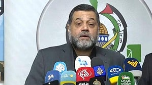 In Beirut, Hamadan stated that Hamas presented the idea of a permanent ceasefire to Qatari and Egyptian mediators (photo: IANS)