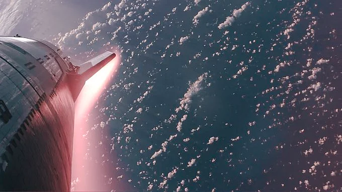 Musk's aerospace company SpaceX this week launched the third test flight of its 400-foot Starship rocket (photo: @elonmusk/X)
