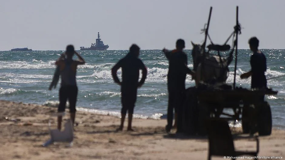 The Open Arms ship carried 200 tons of food to Gaza. (photo: DW)