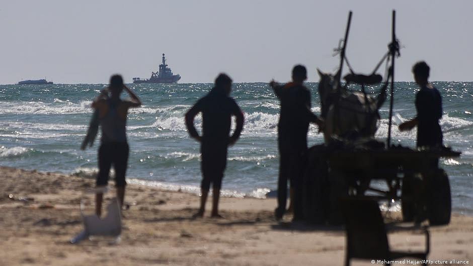 The Open Arms ship carried 200 tons of food to Gaza. (photo: DW)