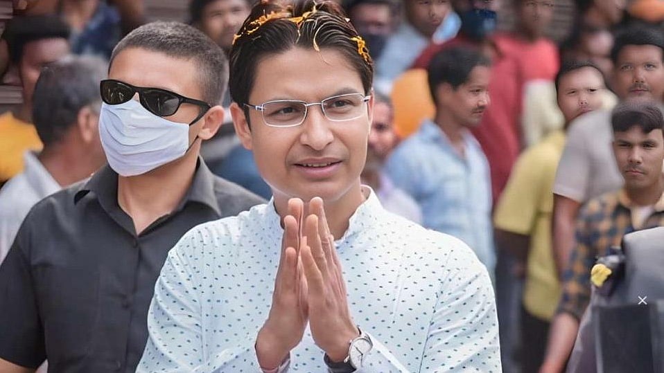 BJP's nominee Raju Bista (photo: @RajuBistaBJP/X)