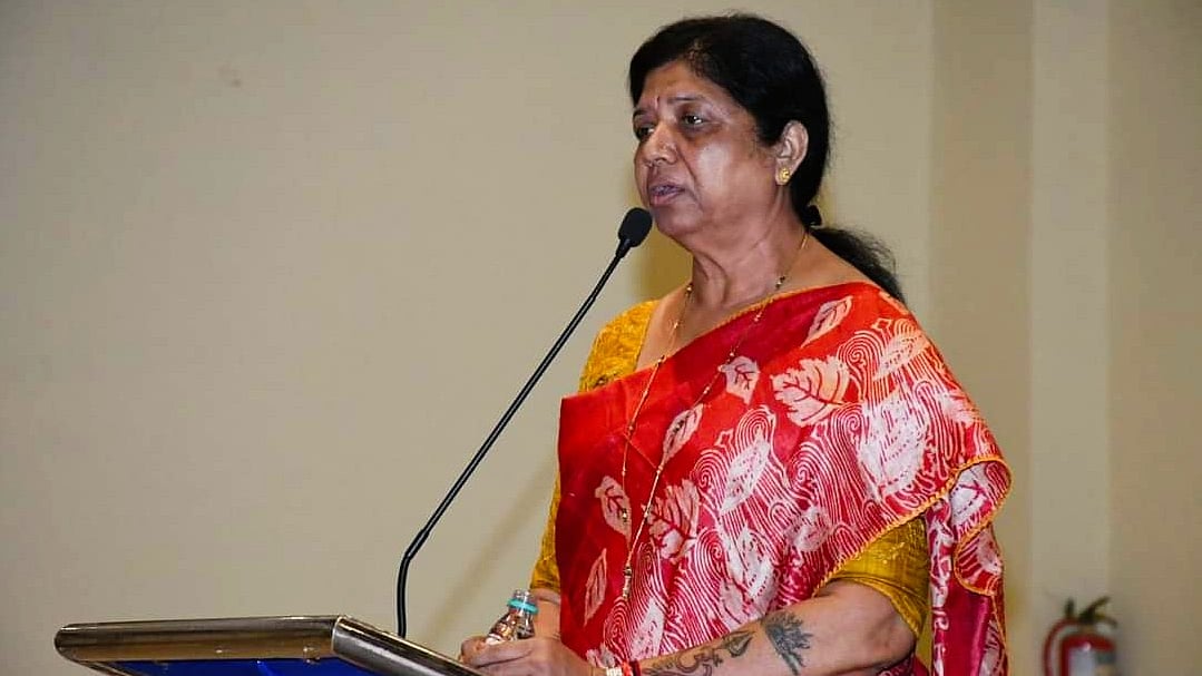 Vadodara BJP MP Ranjanben Bhatt (photo: @mpvadodara/X)