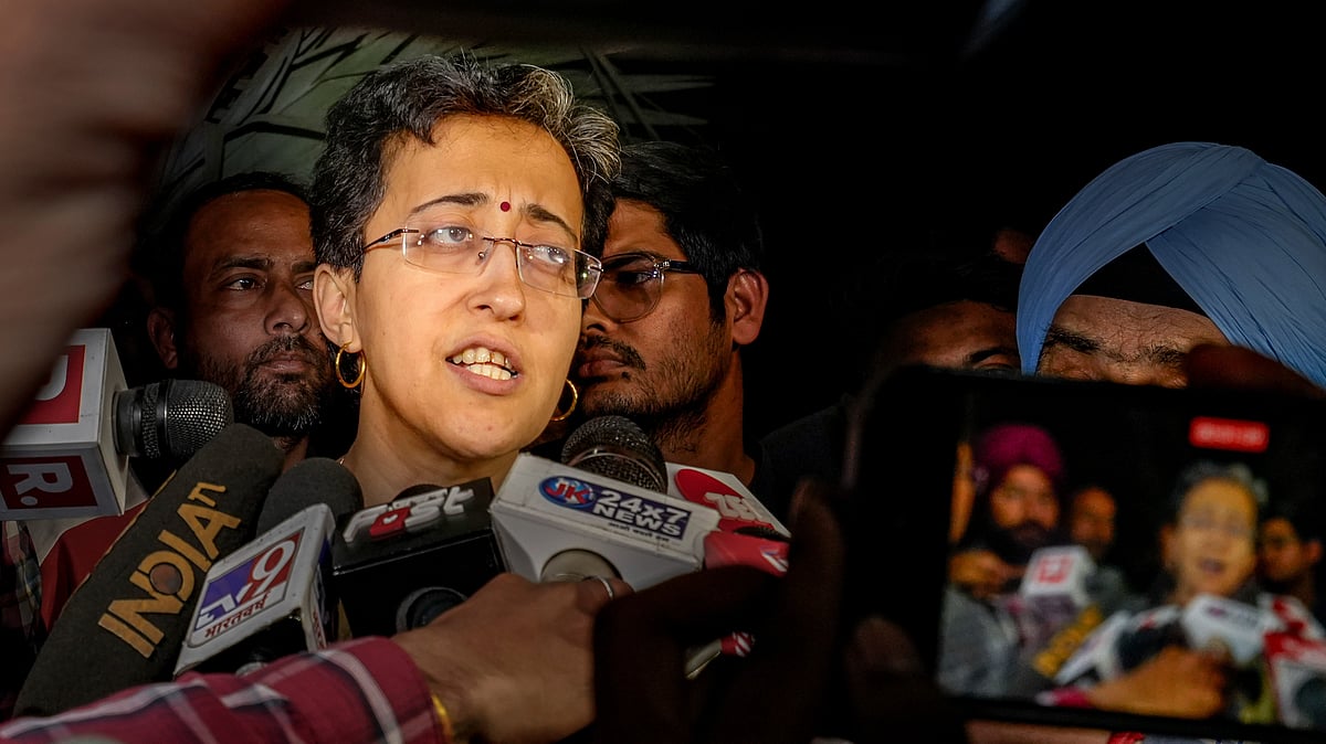 Atishi, Saurabh Bharadwaj detained as AAP protests against Kejriwal's arrest