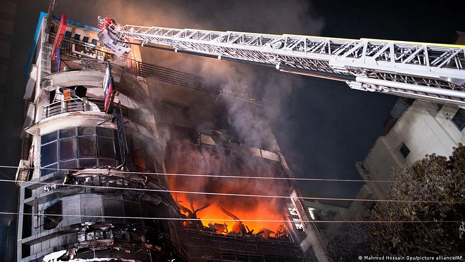 Dhaka sees frequent deadly fires every year (photo: DW)