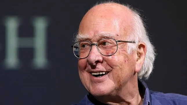 Peter Higgs, physicist who theorised Higgs boson, died aged 94 (photo: @airnewsalerts/X)