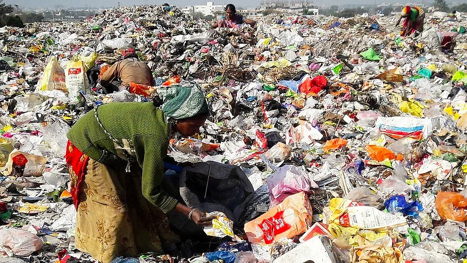 India produces a staggering 9.3 million tonnes of plastic pollution annually