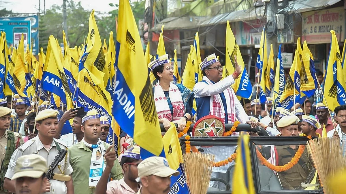 Atishi, who holds the education portfolio in Delhi, among others, also alleged that the quality of education is poor in Assam (photo: @AtishiAAP/X)