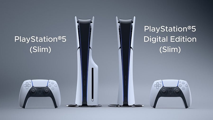 Blinkit, owned by Zomato, teams up with Sony to sell PlayStation 5, available on its platform from 5 April (photo: @albinder/X)