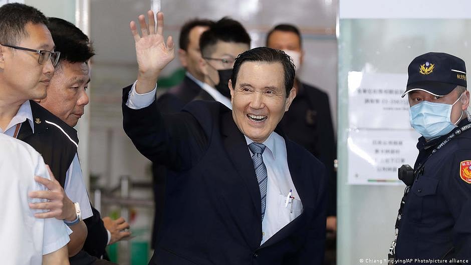 Ma Ying-jeou described his trip to China as a "journey of peace" (photo: DW)