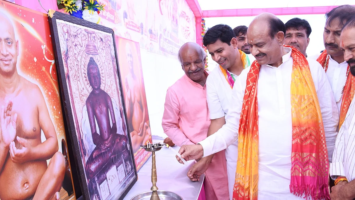 Will Om Birla's smile last? (photo: @ombirlakota/X)