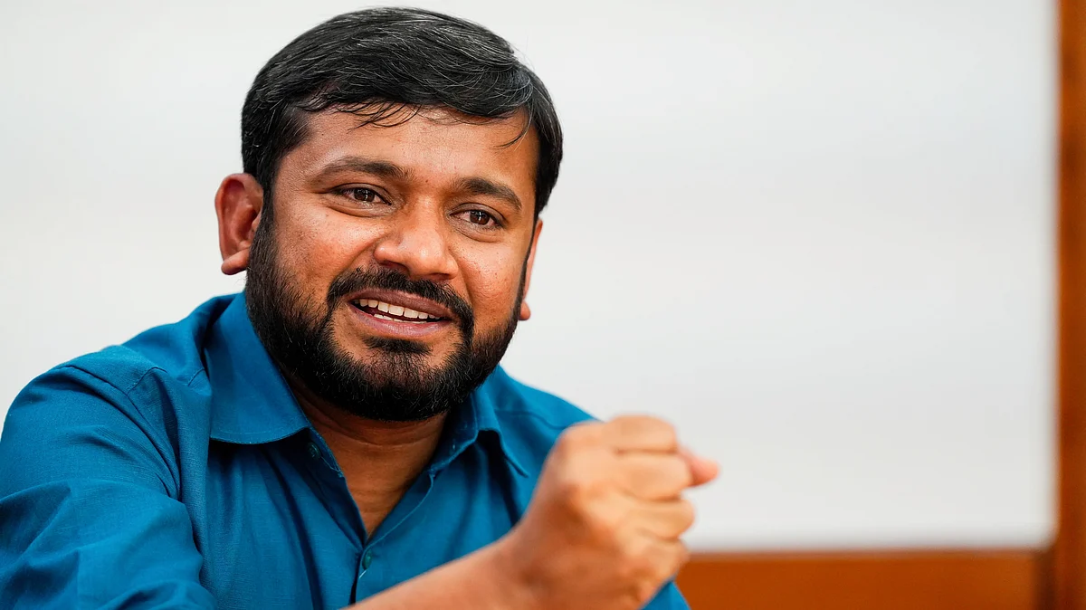 Kanhaiya Kumar speaks to PTI