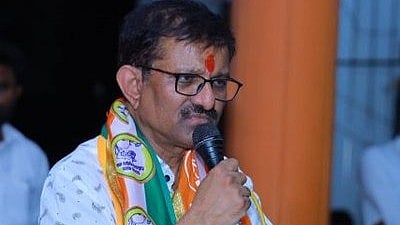 Congress candidate Dr Shivaji Kalge (photo: @DrKalge/X)
