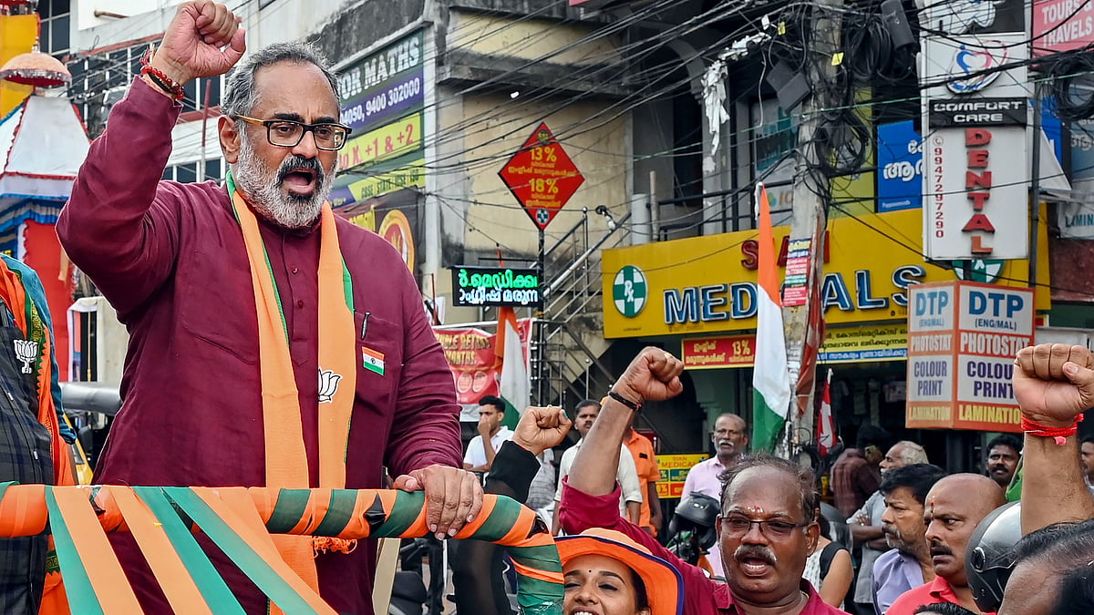 LDF slams BJP candidate Rajeev Chandrasekhar for not casting vote