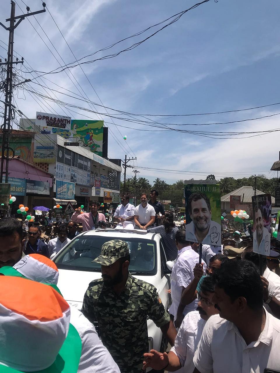 Rahul Gandhi in Wayanad’s Pulpally (photo: Ashlin Mathew/ National Herald)