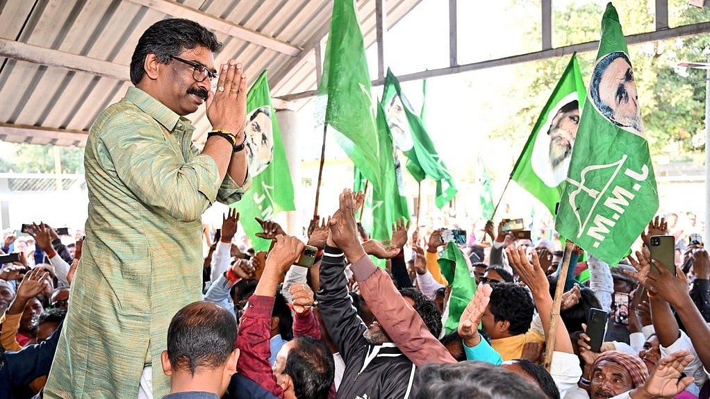 Jharkhand chief minister Hemant Soren (source: @HemantSorenJMM/X)