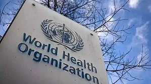 Representative image of World Health Organization logo (photo: IANS)